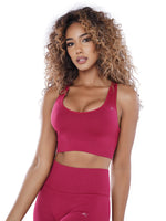 Sports Bra with Mesh Back