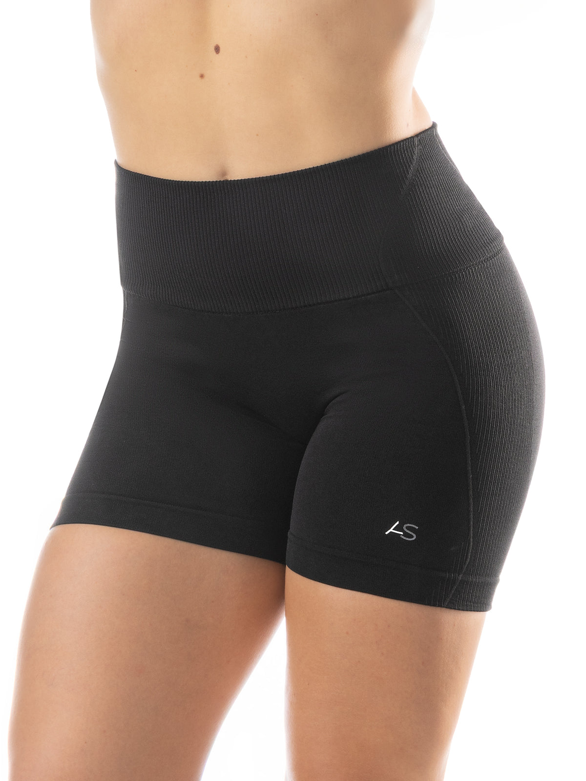 Shorts Shine push-up vita alta - pancia piatta e scrunch