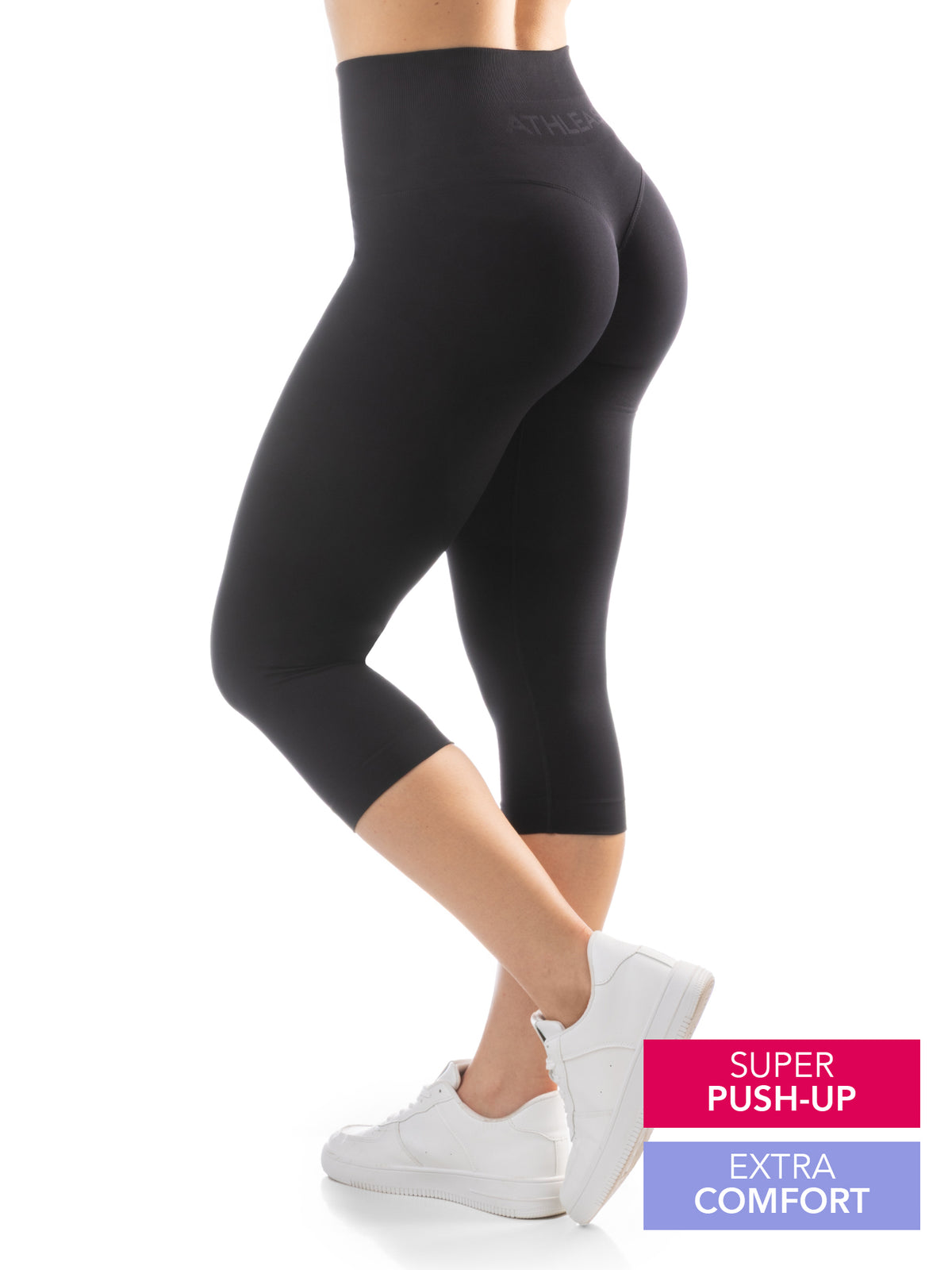 Leggings 3/4 Push-Up Scrunch - Extra comfort