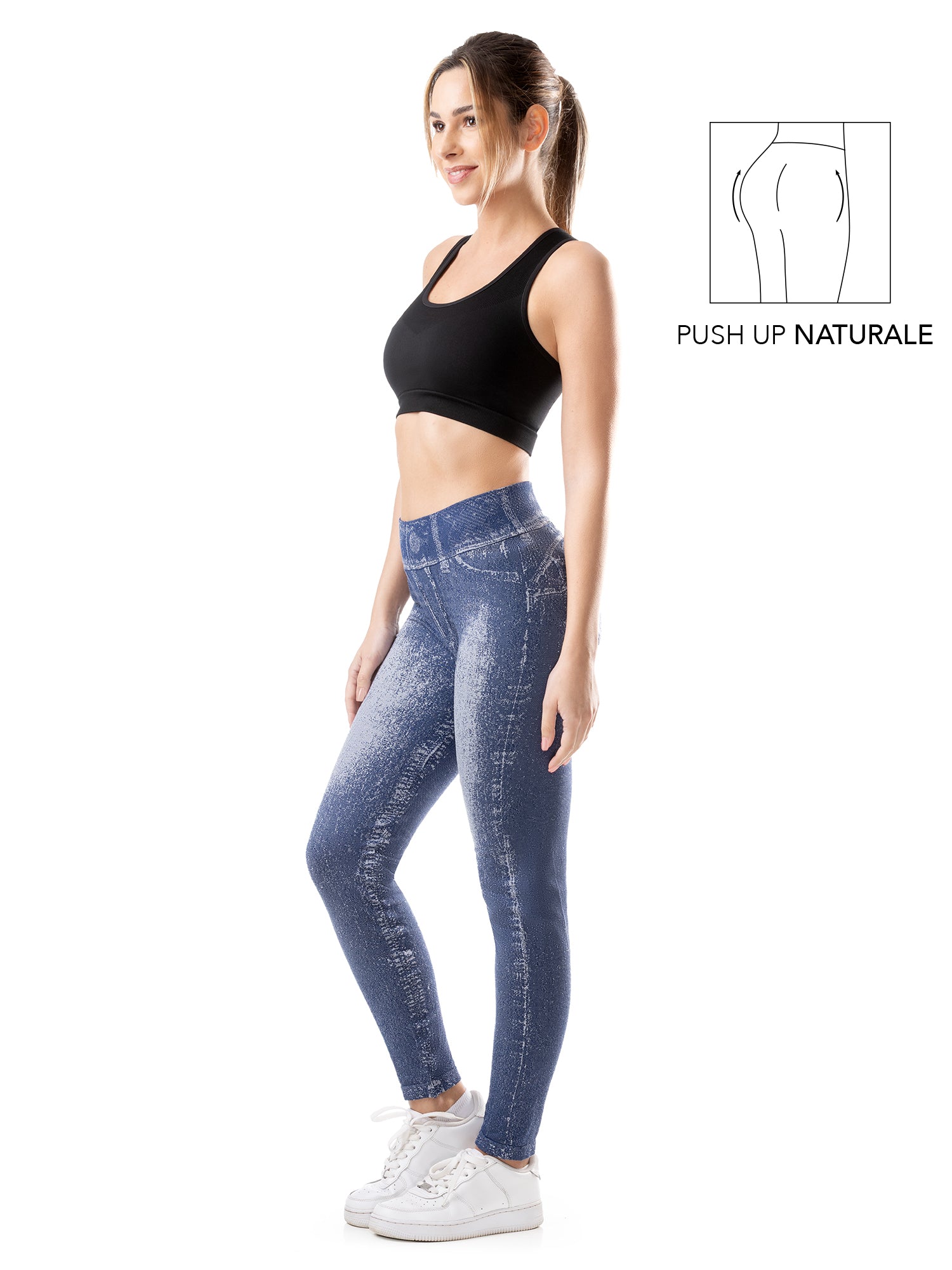 Leggings Jeensy SuperFIT Washed Denim