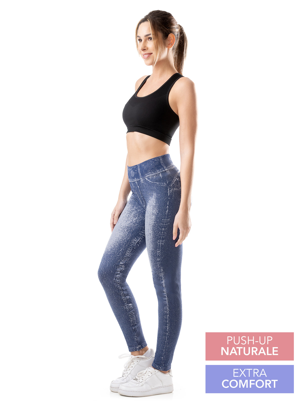 Leggings Jeensy SuperFIT Washed Denim