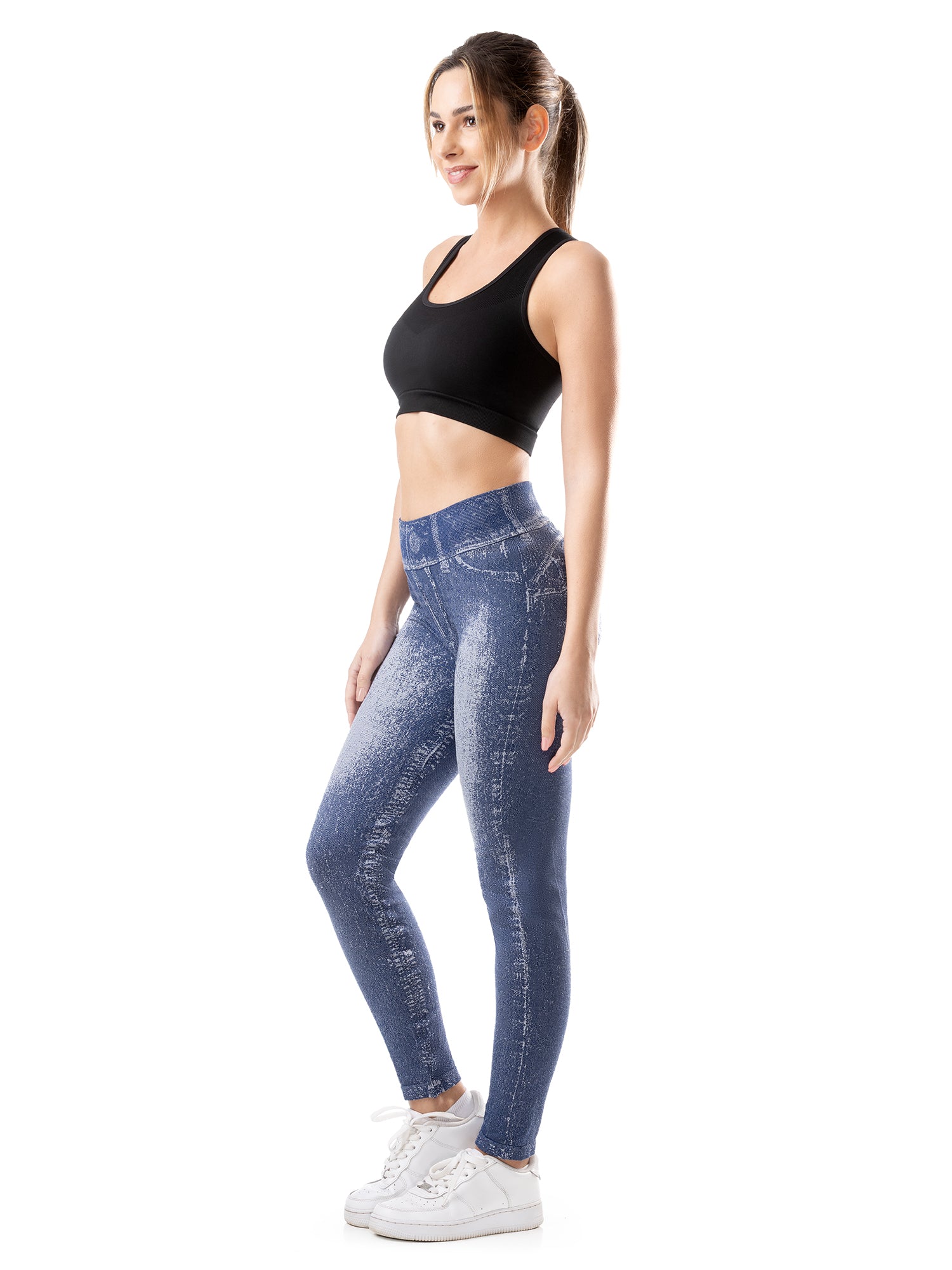 Leggings Jeensy SuperFIT Washed Denim