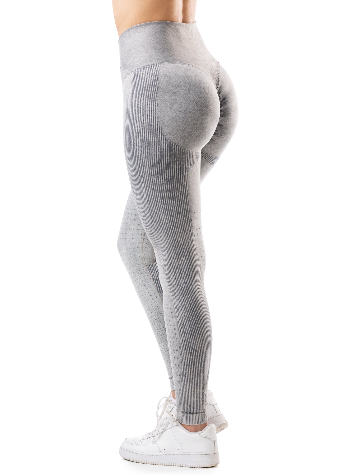 Leggings V incrociata - pancia piatta e scrunch