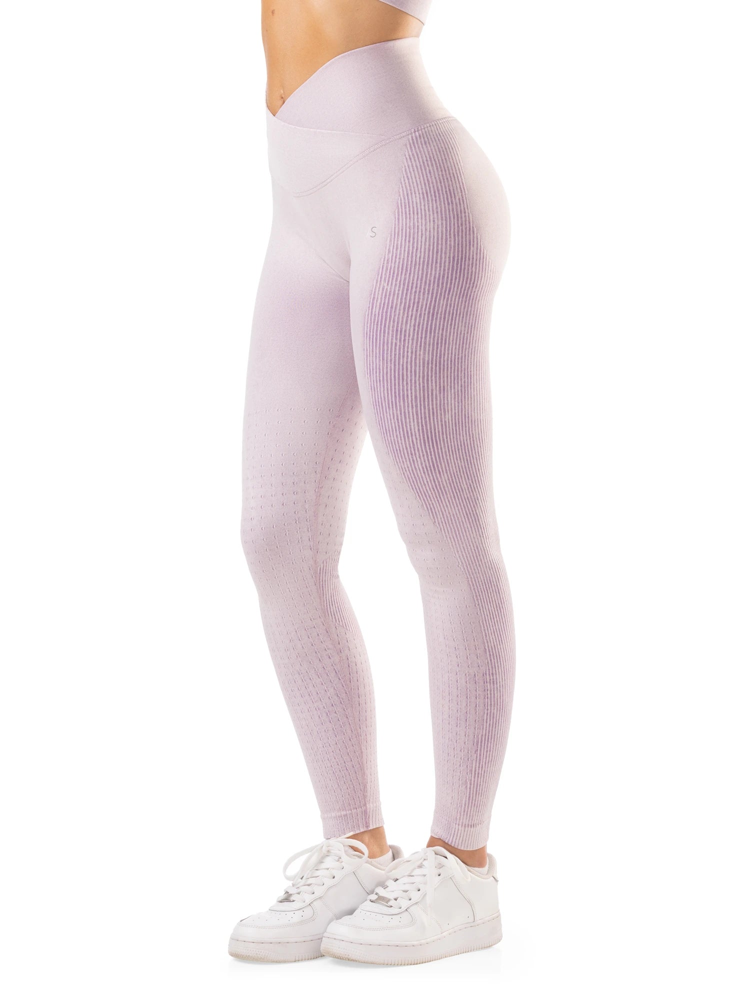 Leggings V incrociata - pancia piatta e scrunch