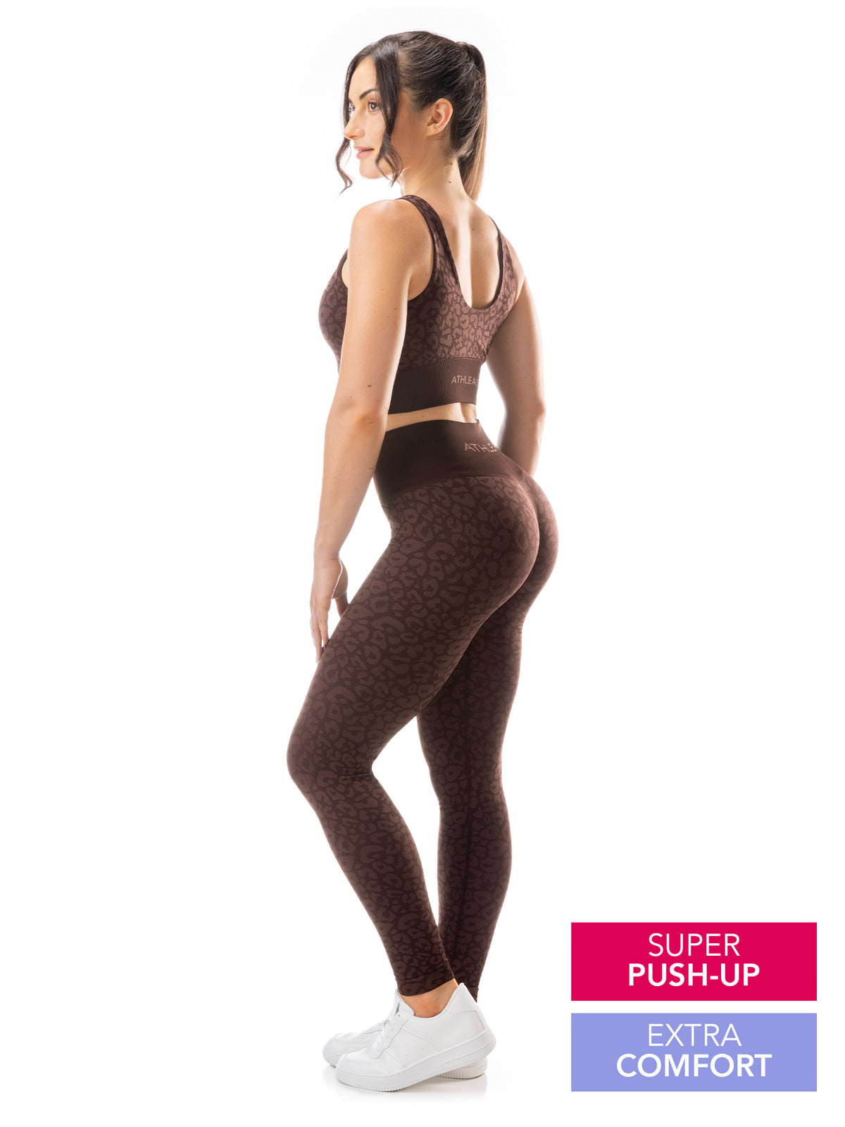 Leggings Maculato - pancia piatta e scrunch