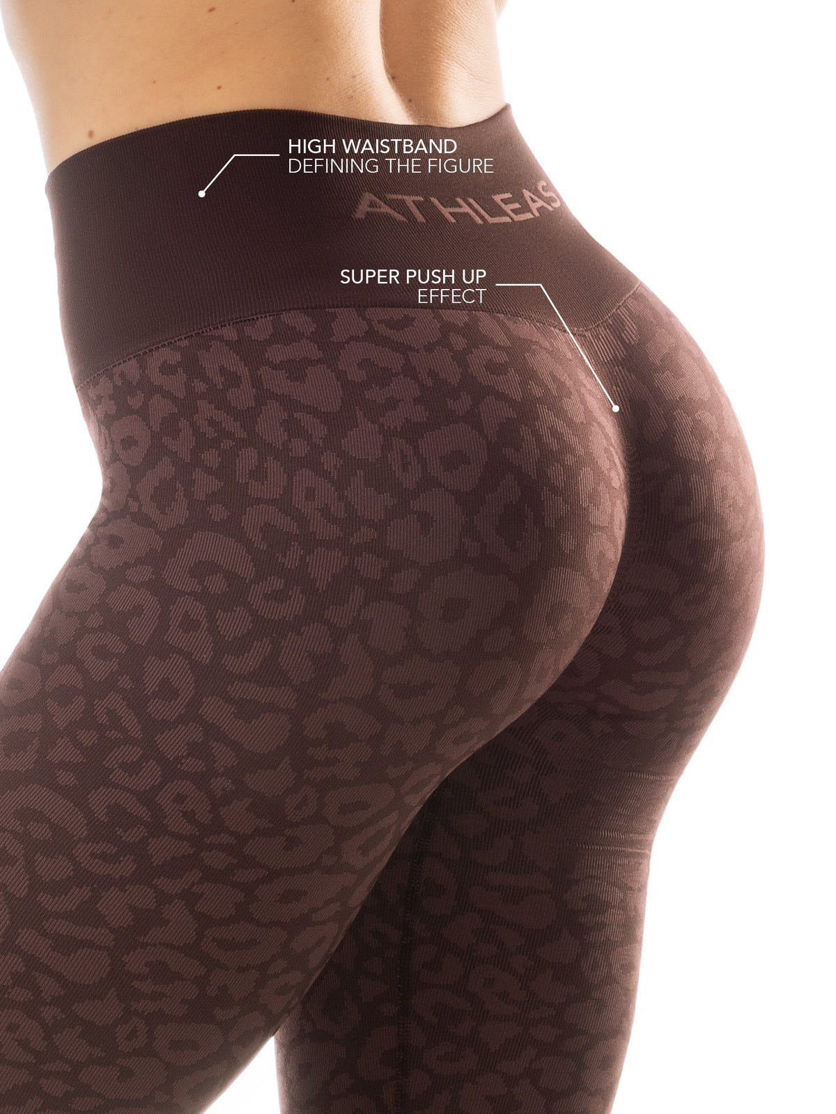 Leggings Maculato - pancia piatta e scrunch